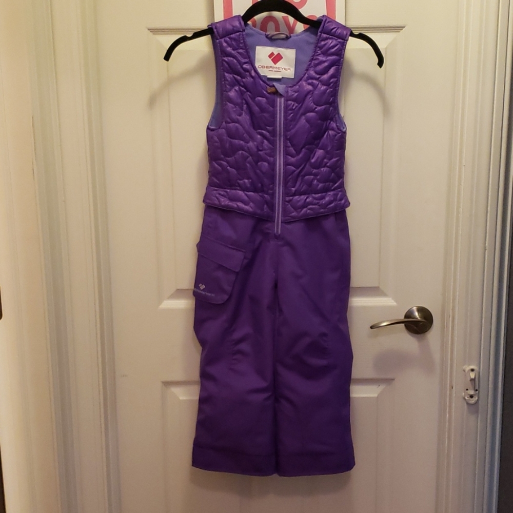 Obermeyer snowpants bib size 5